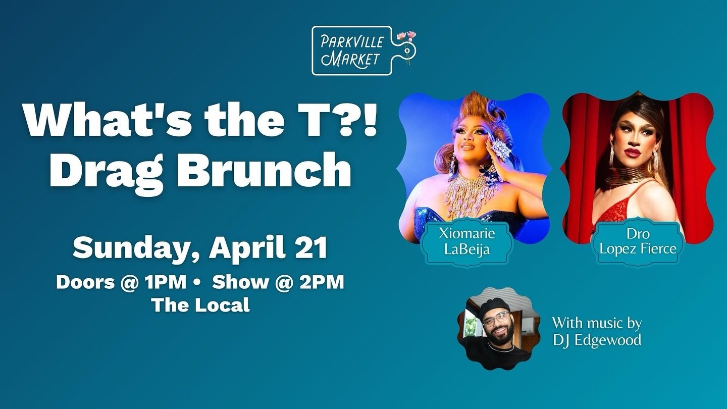 Get ready for a Sunday afternoon filled with sass, laughter, and jaw-dropping performances at this month&rsquo;s What&rsquo;s the T?! Drag Brunch on Sunday, April 21! Doors open at 1 PM, show starts at 2 PM.

Our fabulous host @xiomarie.xl will be jo