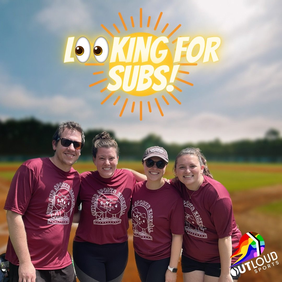 COME PLAY WITH US! we&rsquo;re looking for subs for today&rsquo;s games at 1:30 &amp; 2:30 PM at Colt Park in Hartford! 🥳 | SAT May 10
