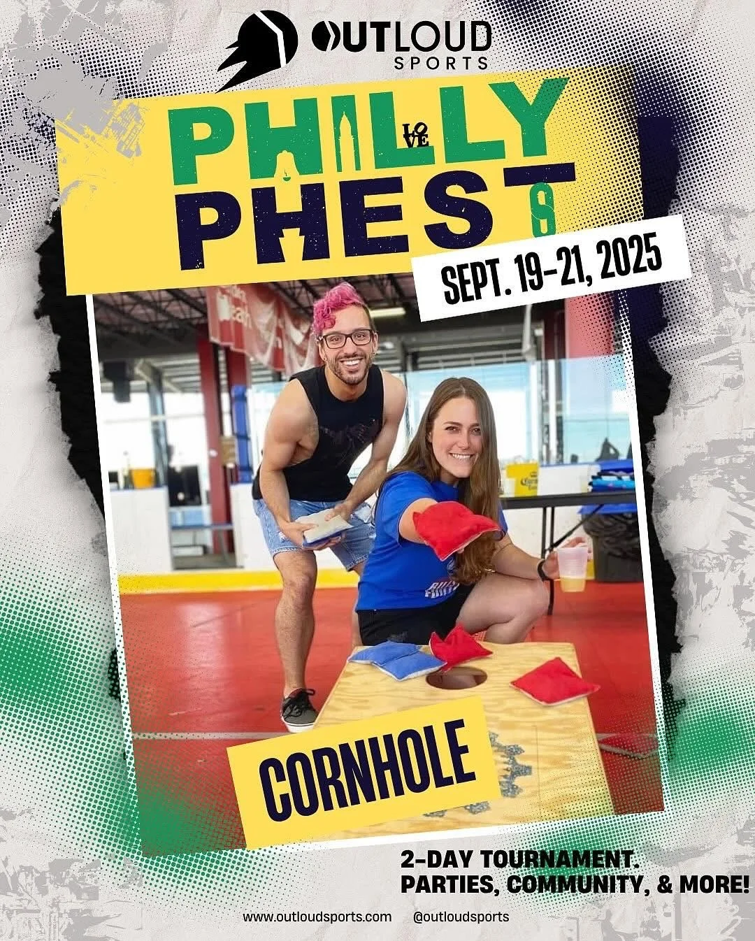 OutLoud Sports, are y&rsquo;all Pheeling what we&rsquo;re putting down? We are excited to announce our inaugural Philly Phest tournament taking place this September in Philadelphia (where else?)! 3 days of parties, 2 days of tournament play, and 1 co