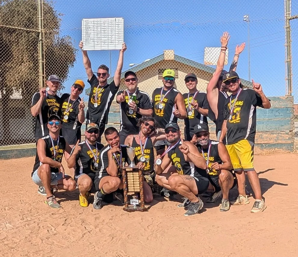 🏆CONGRATULATIONS to our Summer 2025 Kickball Champions!!! 🎉

A Division winners - Bad Pitches Club 💋
B Division winners - Honey Badgers 🦡
She/They winners - Jurassic-Kicks 🦖 

Cheers to an amazing season!!! 🥂 We can&rsquo;t wait to see you all 