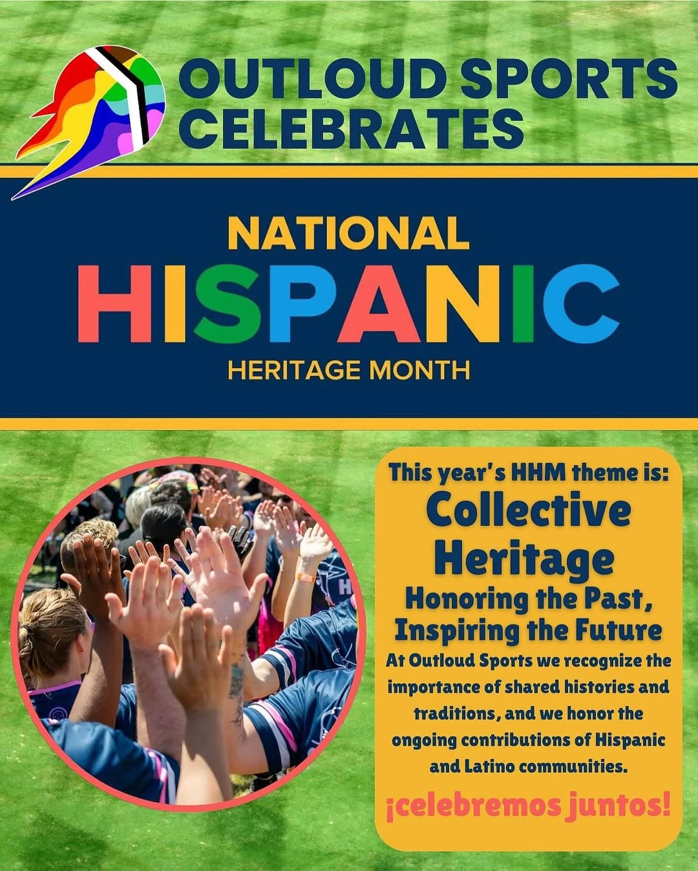 From Sept 15th to Oct 15th we&rsquo;re celebrating our Hispanic and Latin friends and their contribution to not only the Outloud community, but our broader community. &iexcl;Celebremos juntos!