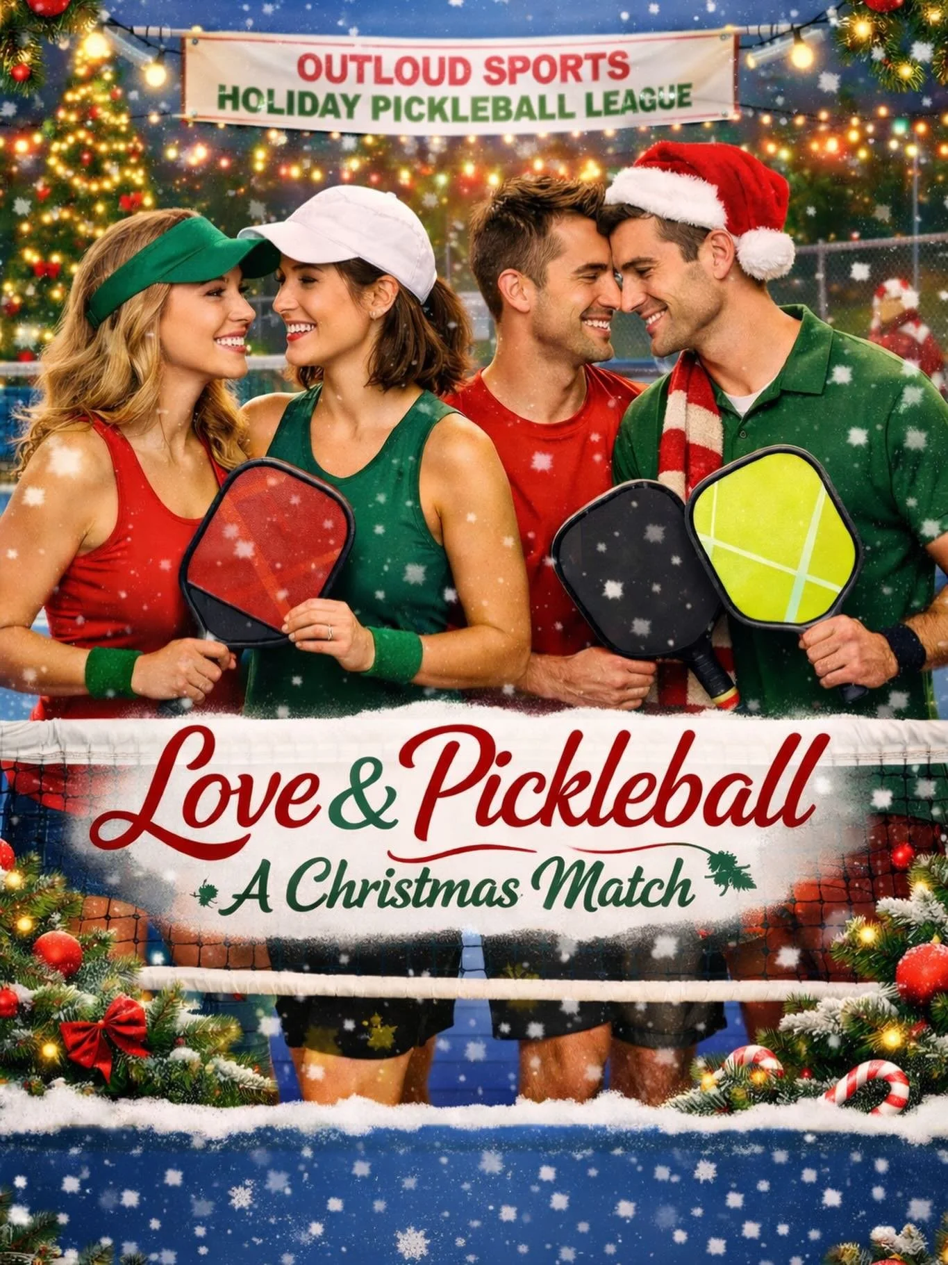 🎄🎾 Love is in the air&hellip; and on the court! 💖

OutLoud Sports Pickleball is where quick volleys, big laughs, and queer joy collide! Whether you&rsquo;re a seasoned slicer or just here for the vibes, our courts are always open, inclusive, and f