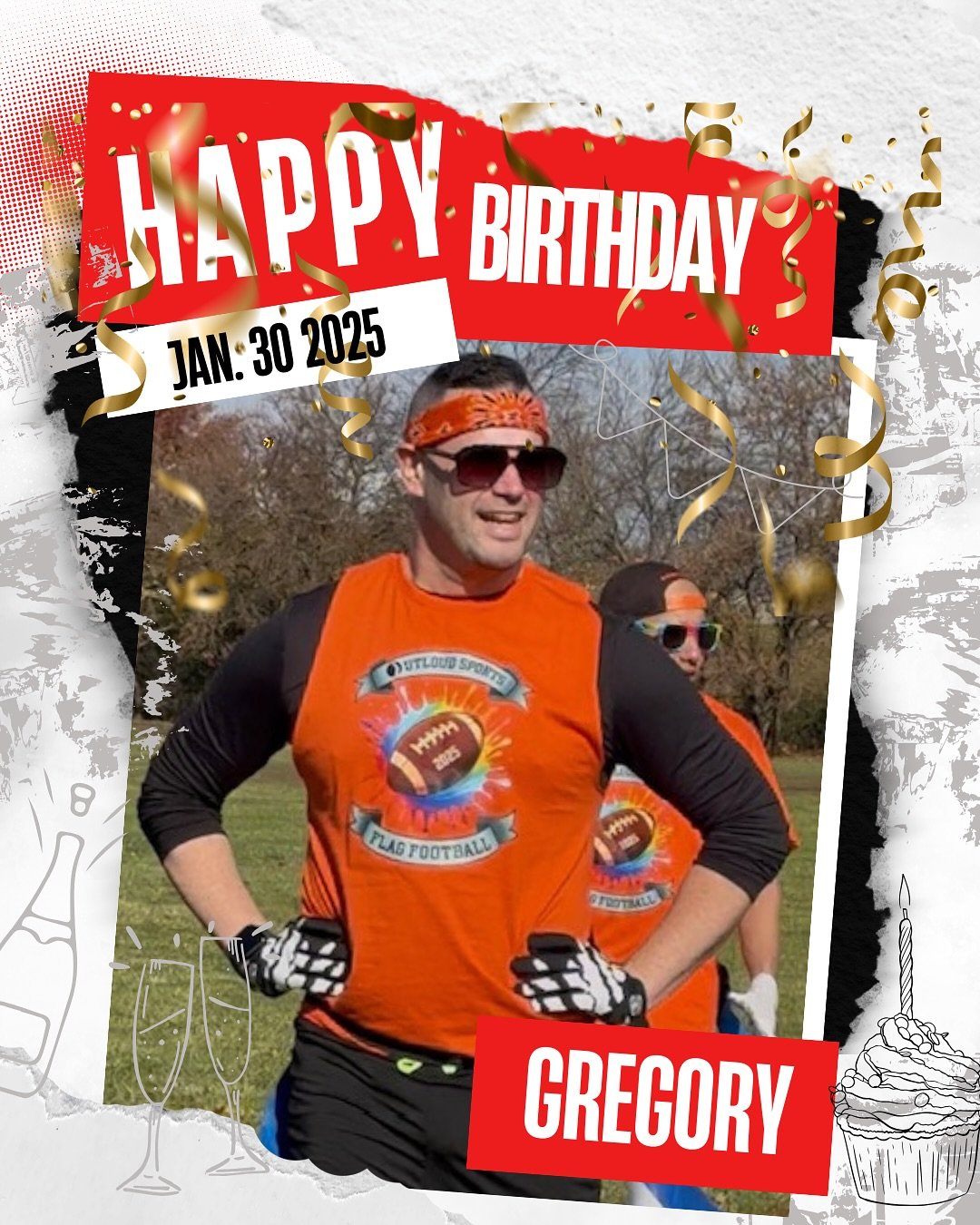 #birthdayenergy 
🌟🎁🎂Happy Birthday Era Day to one of our own OutLoud Sports MVP (Most Valuable Performers) bringing the hype, sickest beats to the field. Thank you for making the community of fab-athletes feel alive, discover joy and reminding us 