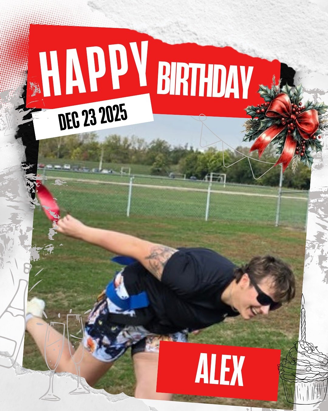 #Birthdayvibes 
🔥🌟Smiles and joy like this can&rsquo;t be contained. 😌
A little late, but crew love is always on time&mdash; Happy belated birthday, Alex.
🏈Thank you for bringing your joy, laughter, and *grit-iron TUFF energy to our OutLoud commu