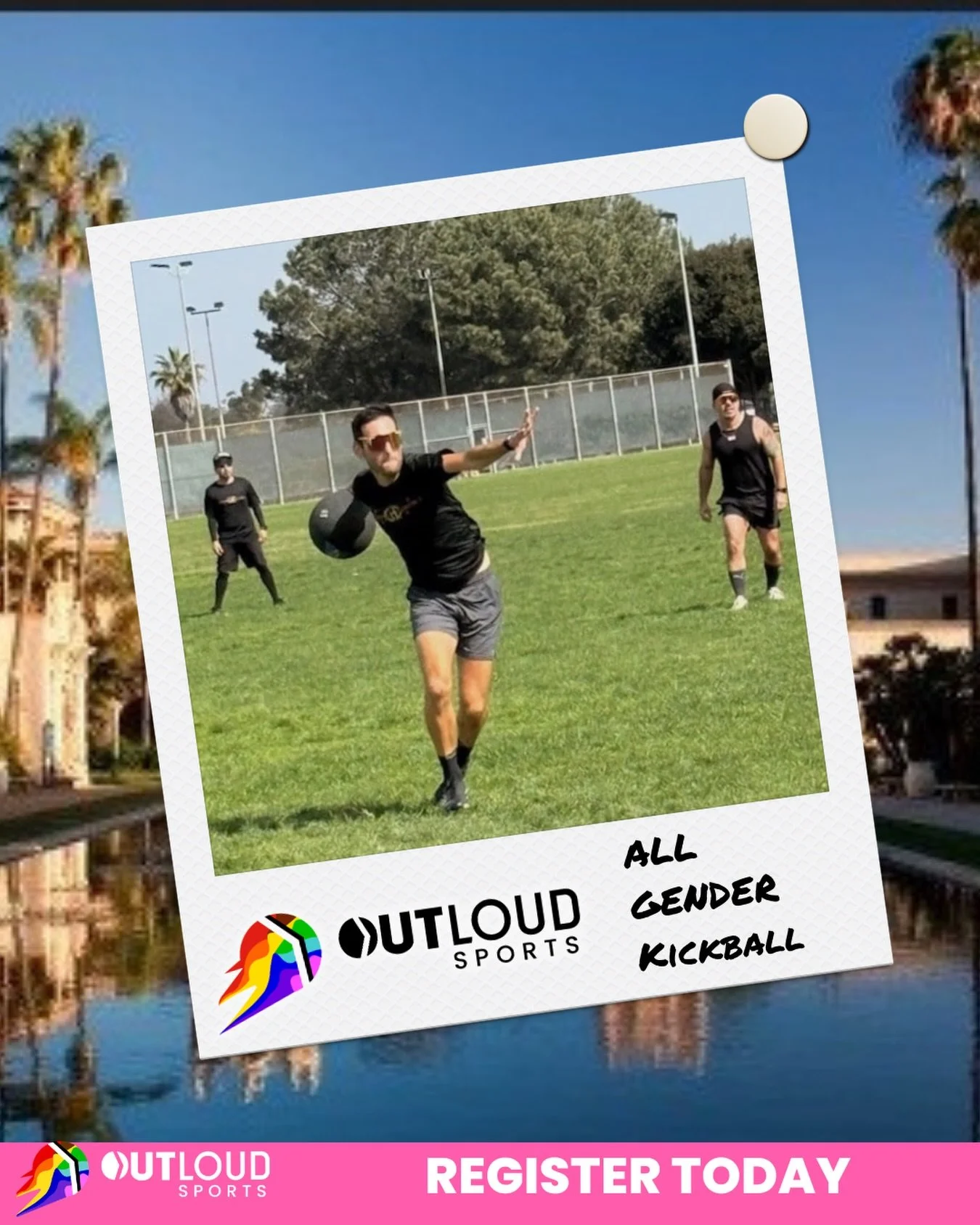 OUTLOUD SPORTS SAN DIEGO
Registration for spring kickball is open!!! REGISTER TODAY
.
.
.
.
.
#outloudsports #outloudsportssandiego #gaysports #queersports