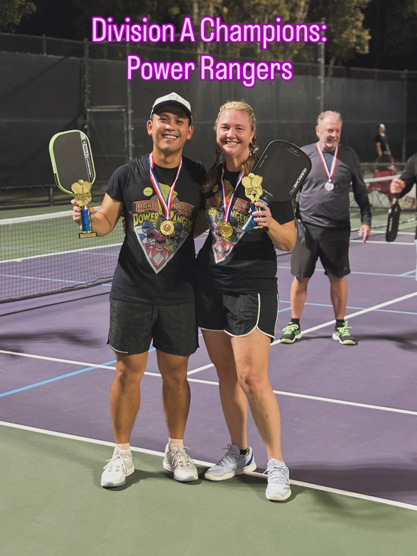 Dink, drive, DOMINATE! 🥒🟡
Congrats to our Winter Pickleball Division A &amp; B medal winners! 🥇🥈🥉 Division A Champions, Power Rangers, and Division B Champions, BLACKDINK. We can&rsquo;t wait to see you all in the Spring!