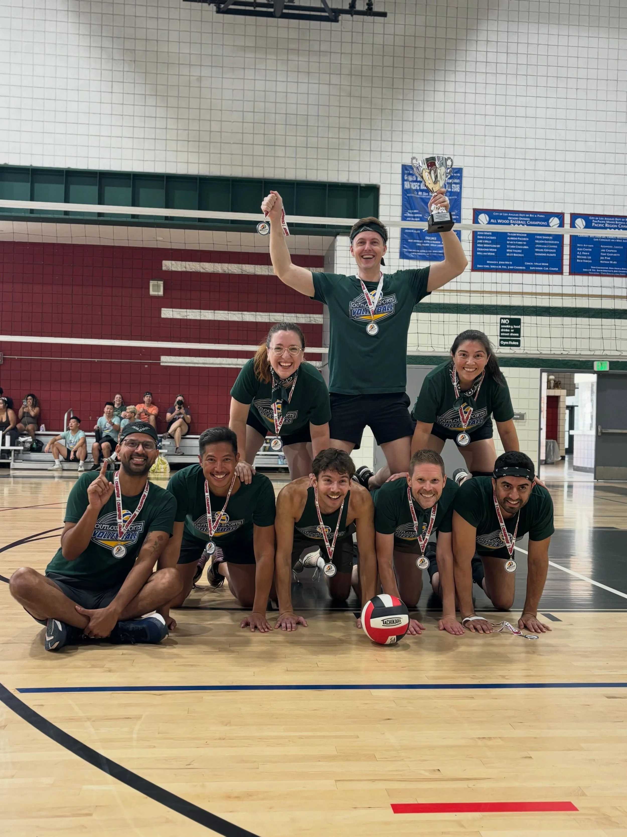 Summer Indoor Volleyball champions!!