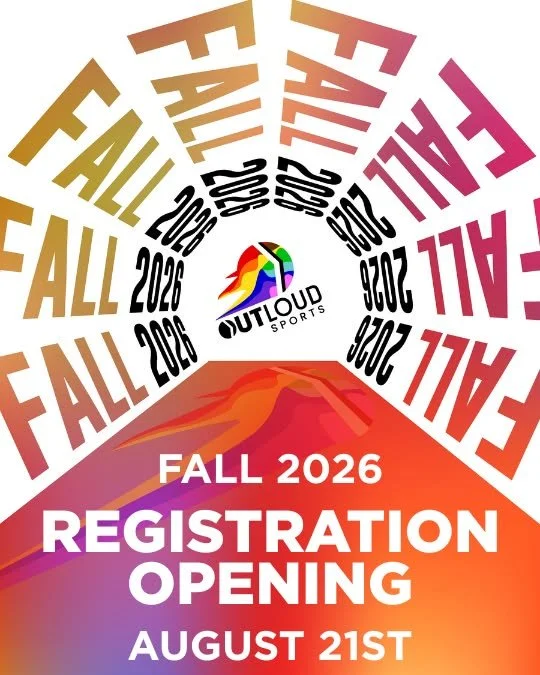 FALL SPORTS ARE COMING!

Fall registration is opening soon with OutLoud Sports Los Angeles!

Dodgeball, Pickleball, Kickball, Soccer &amp; Indoor Volleyball Registration opens August 21st | All Gender &amp; She/They divisions are available!

Whether 