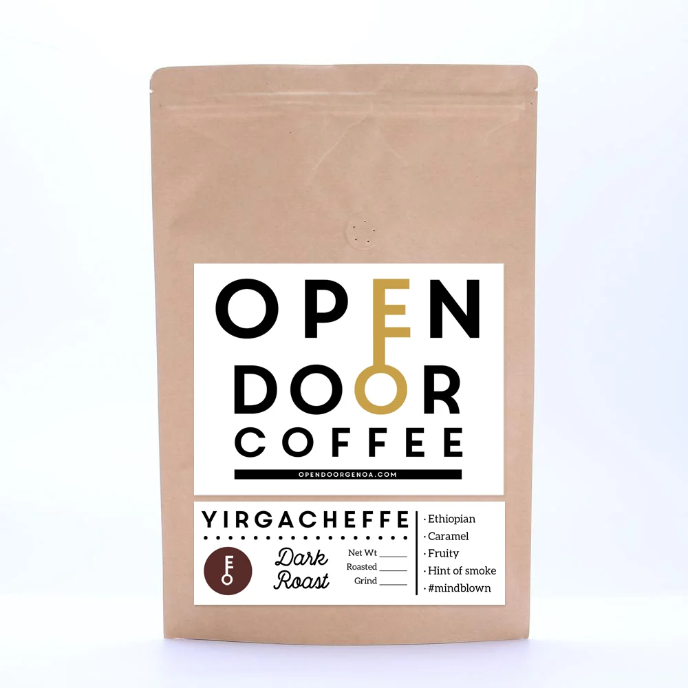 Ethiopian Yirgacheffe Dark Roast — OpenDoor Coffee
