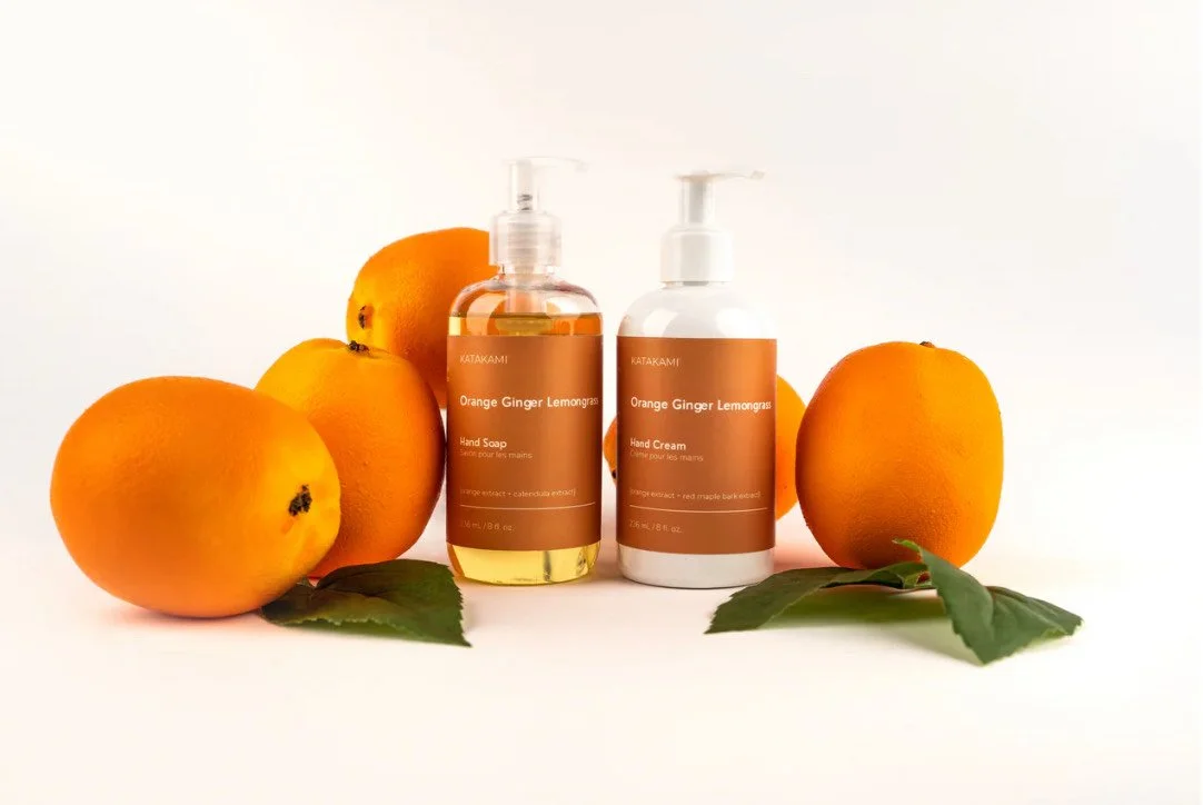 Katakami Orange Ginger Lemongrass Body Cream &amp; Hand Soap