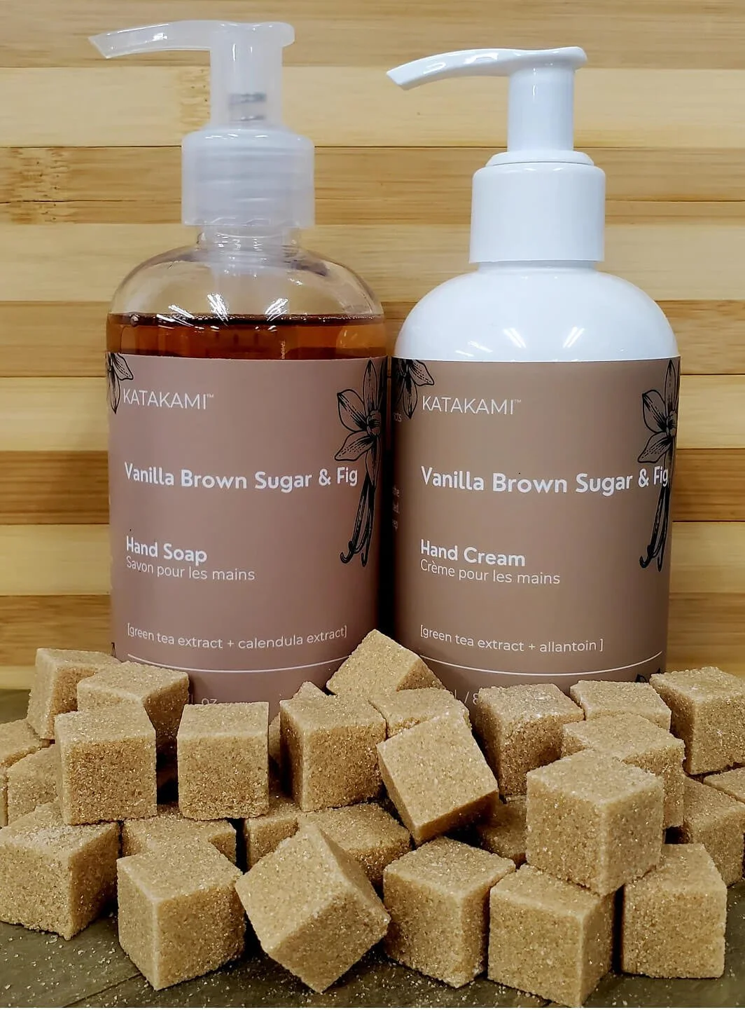Katakami Vanilla Brown Sugar &amp; Fig Hand Soap &amp; Hand Cream