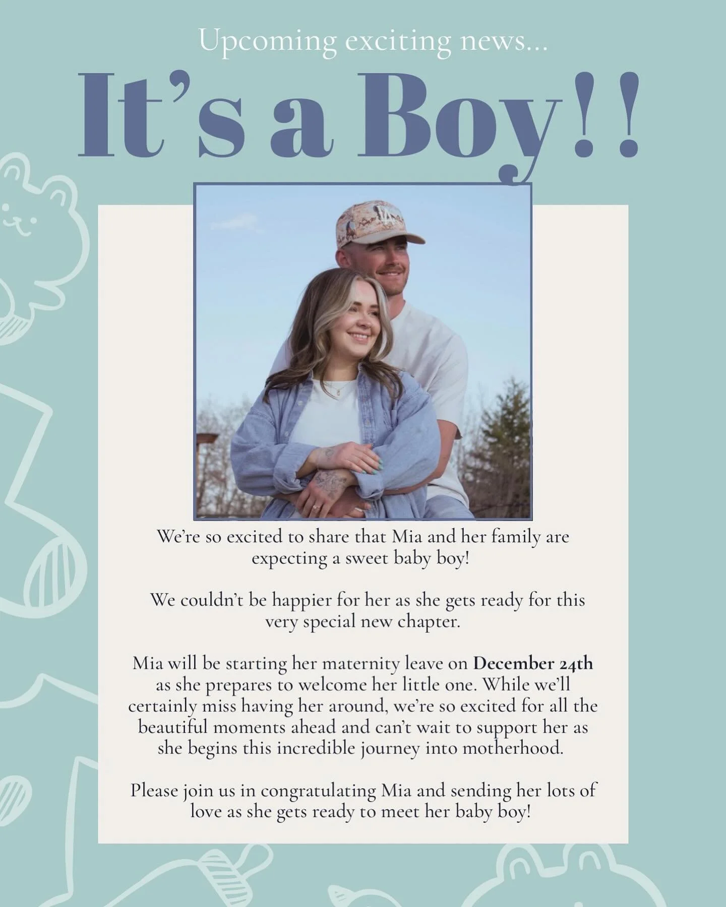 Exciting News! 🎉🩵