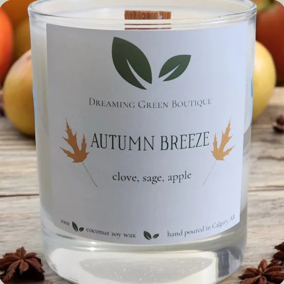 Dreaming Green Boutique Autumn Breeze Candle