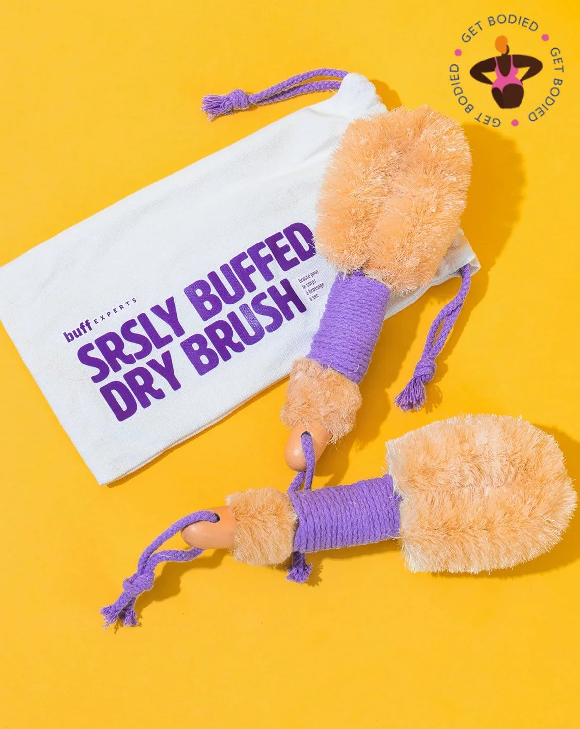 Buff Experts SRSLY Buffed Exfoliating Dry Brush