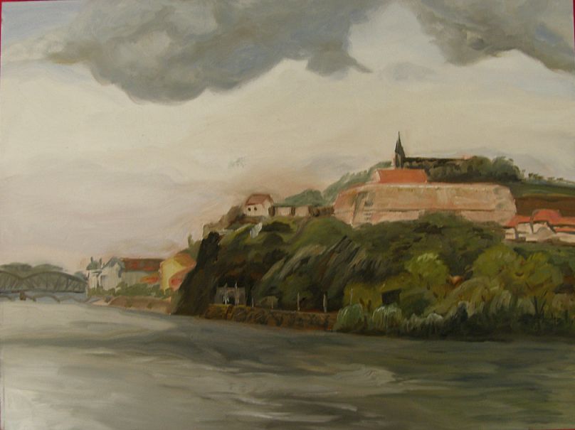 Painting of Vyšehrad