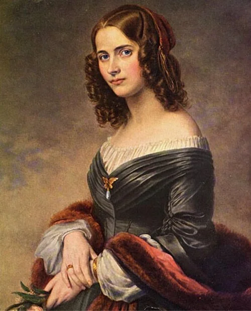 Portrait of Fanny Mendelssohn Hensel