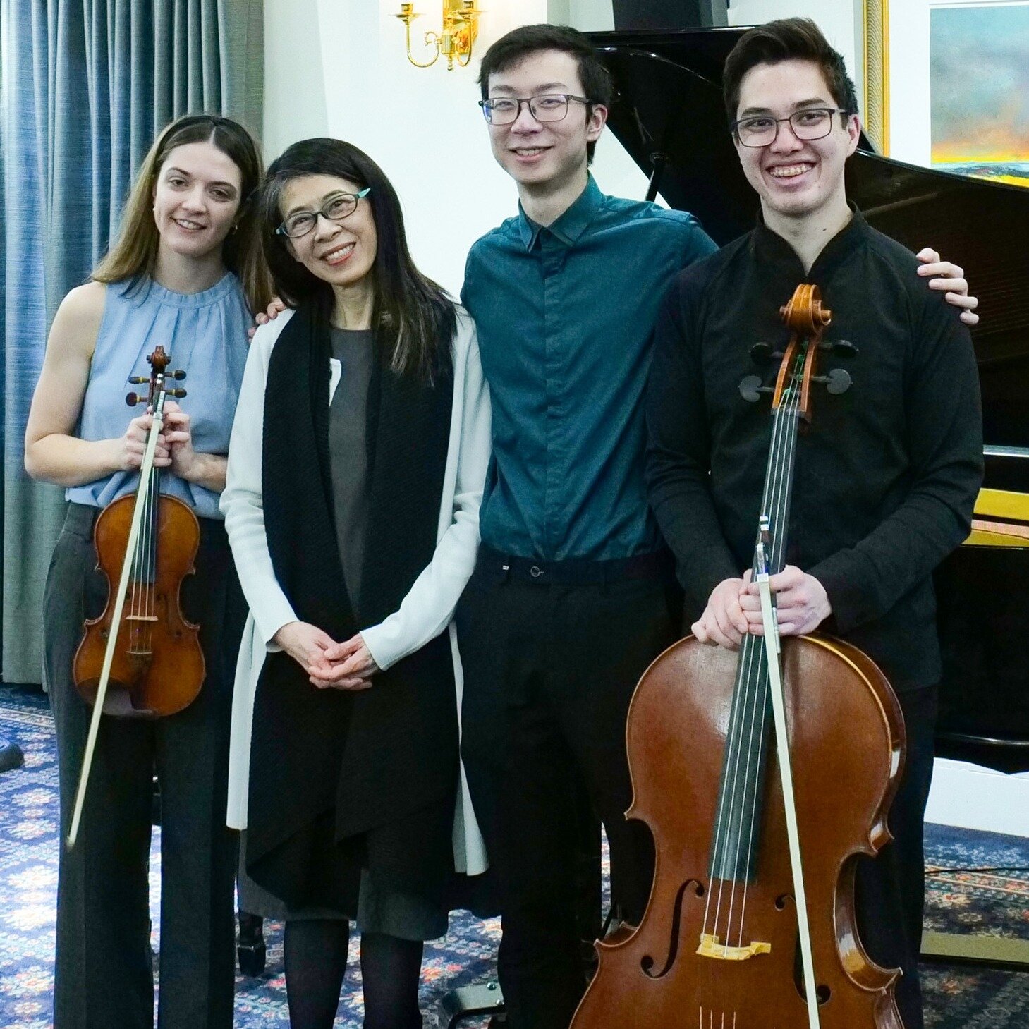 Our Executive Director Jenny Lin joined the Young Artists on their off-season mini tour around Boston last weekend!

Thanks to all who came out to support these talented musicians. 👏