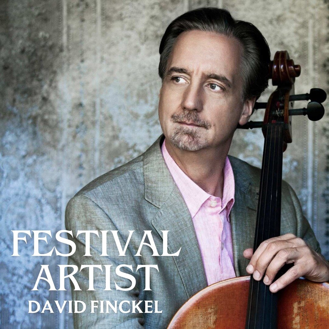 We're excited to welcome David Finckel, cellist and co-artistic director of the Chamber Music Society of Lincoln Center, to MMF this summer! 🎶

David was a member of the Emerson String Quartet for 34 seasons, during which he garnered nine GRAMMY Awa