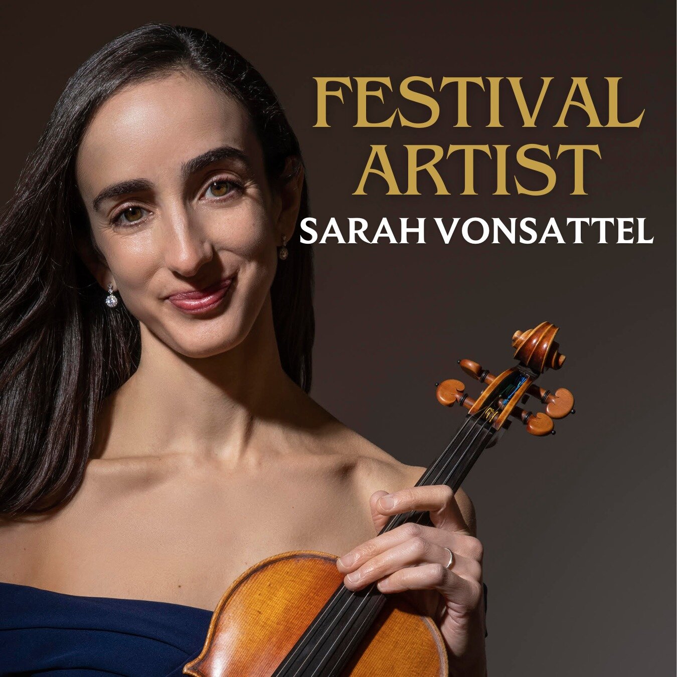 Meet violinist Sarah Vonsattel! 🎻

Sarah has been a member of the Metropolitan Opera Orchestra since 2008. She previously held positions in the Detroit Symphony Orchestra and the Colorado Symphony.

We're excited to have Sarah on our Grand Finale pr