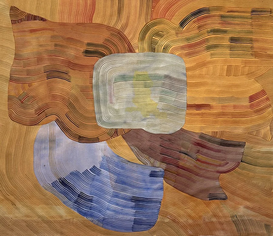 Swept Bow, 52" x 68"