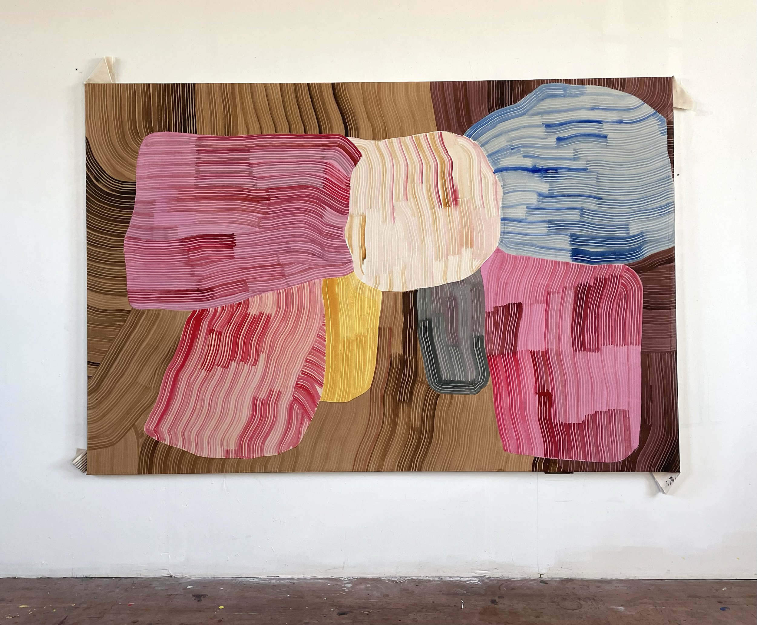 I Will Hold Your Hand Through All Of That, 5' x 7'