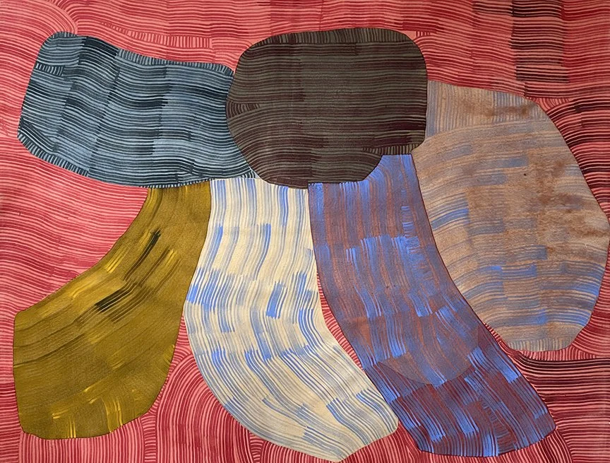 Wishing Bow, 50" x 68"