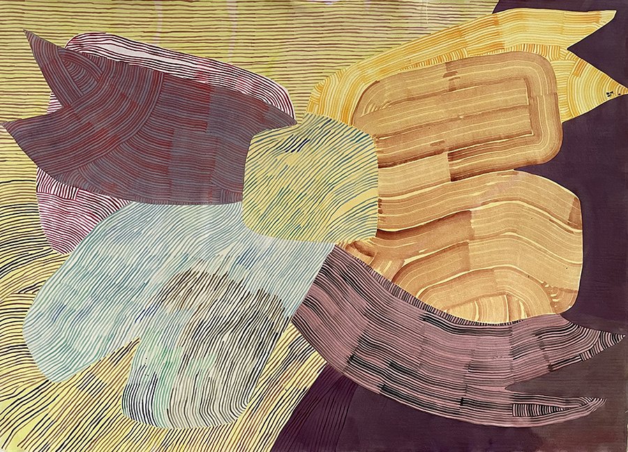 Cuddle Bow, 62" x 88"