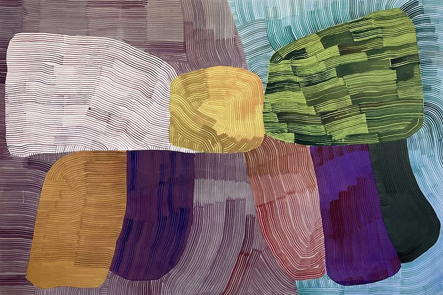 Garden Bow, 60" x 90"