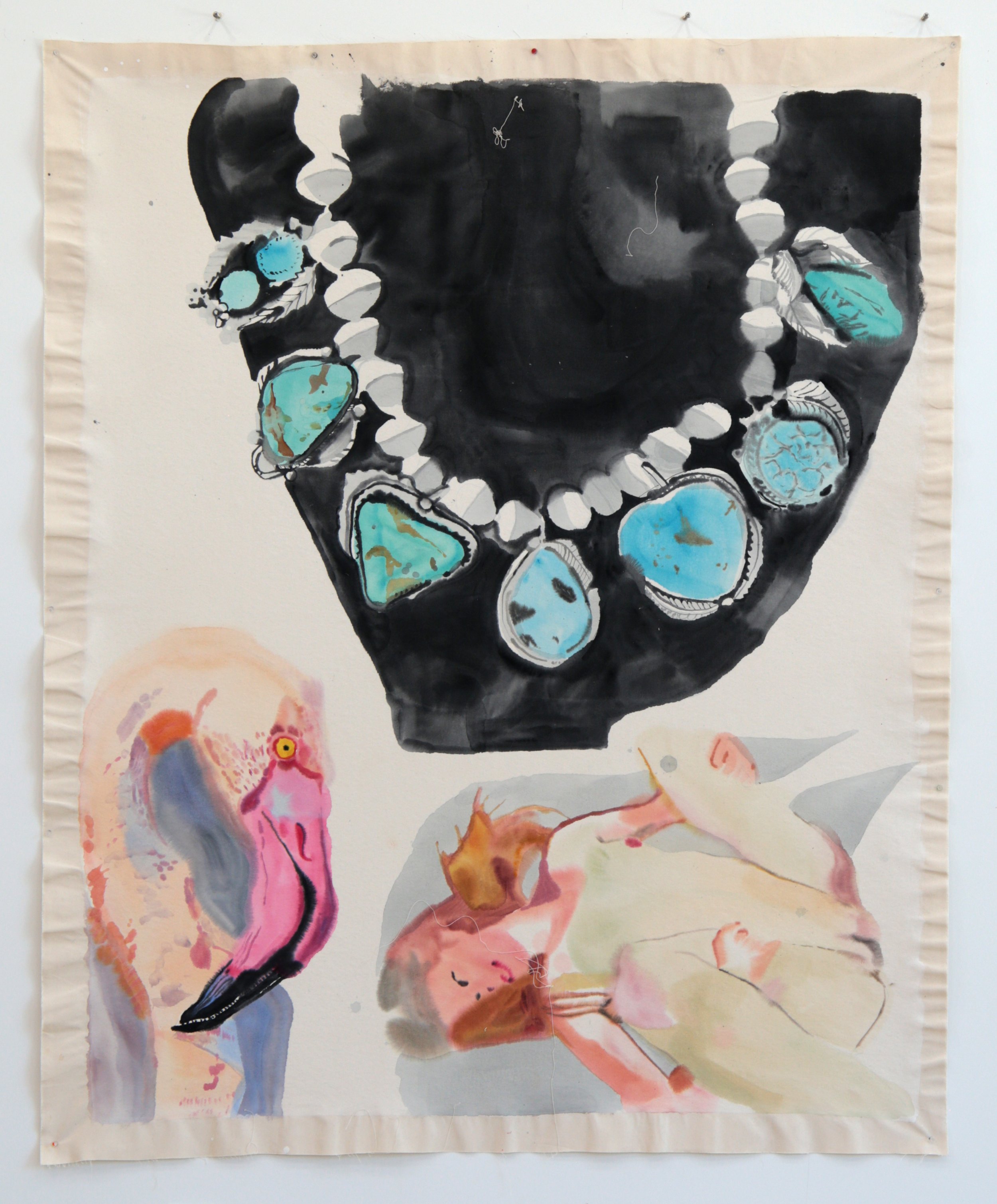 Turquoise Girl Flamingo_58x70_tight_HR.jpg