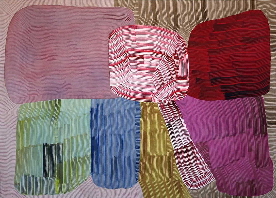 Love Me Deeply Bow, 60" x 90"