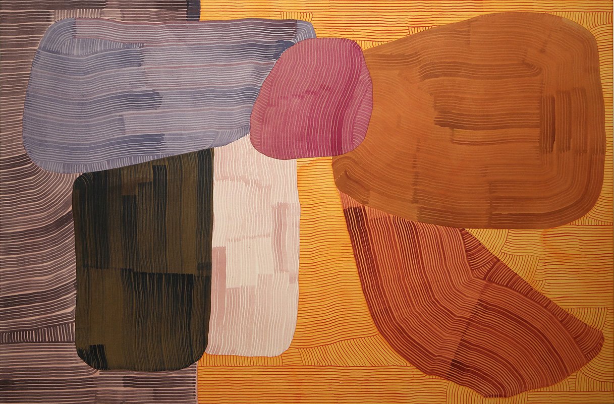 I See It, You're Right, I'm Sorry Bow, 60" x 90"