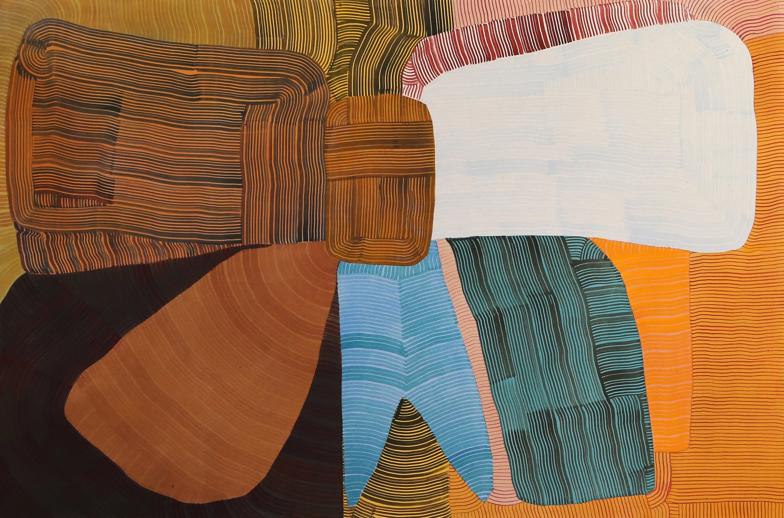 Albuquerque Bow, 60" x 90"