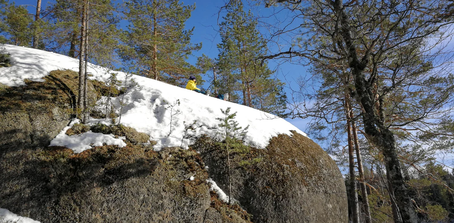 Joskus täytyy kiivetä korkealle nähdäkseen kauas.
