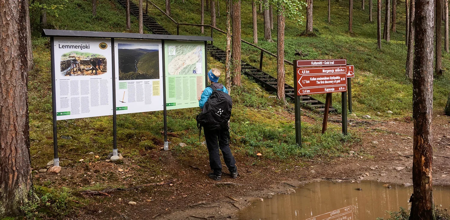 Lemmenjoen kansallispuisto.