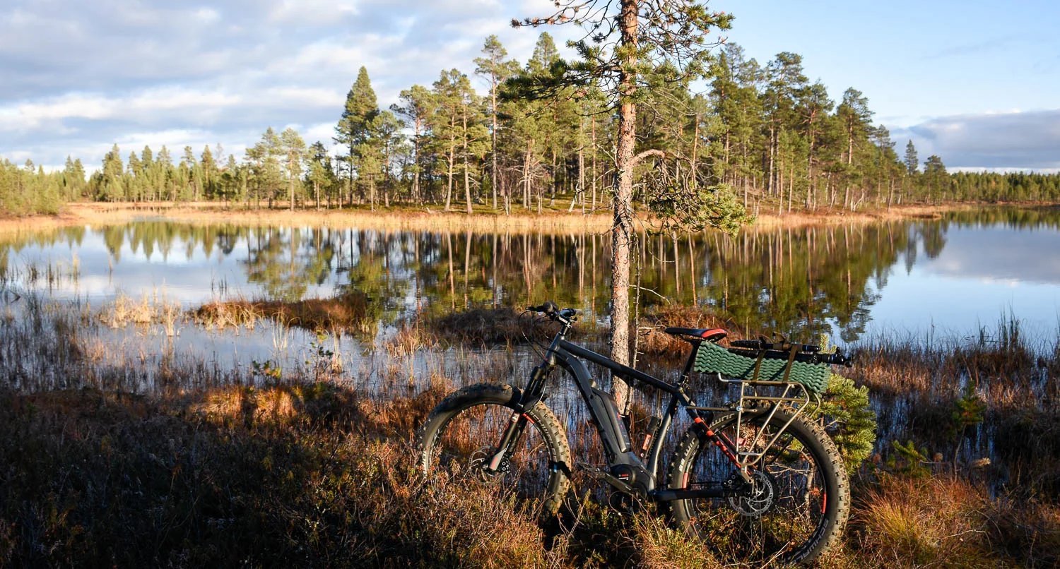 Näissä maisemissa sielu ja pyörä lepää.