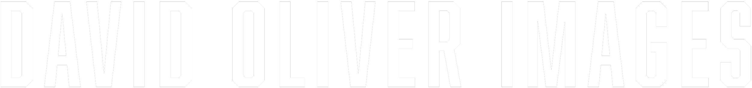 Text image displaying the phrase 'DAVID OLIVER IMAGES' in bold, white, uppercase letters on a black background.