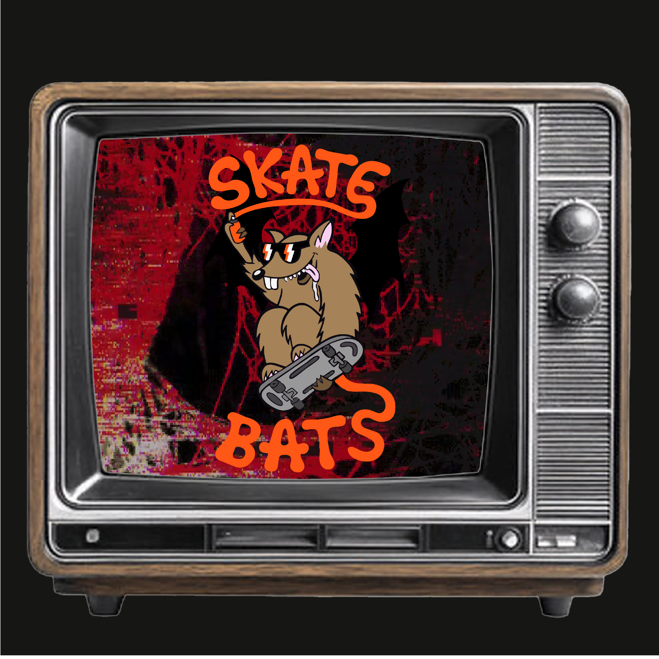 Halloween Skate Bats