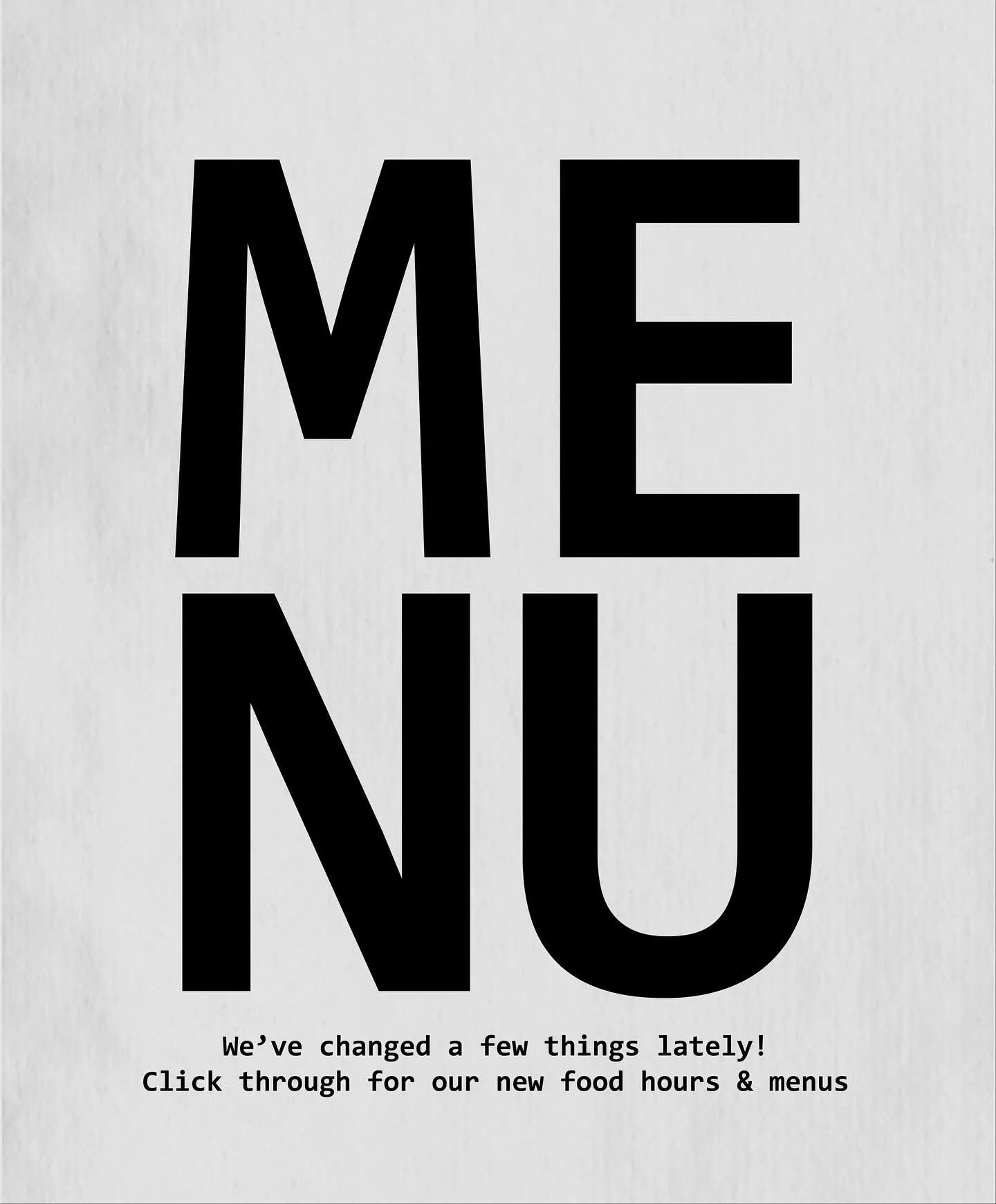 It&rsquo;s in the stories but we really want to shout about our lovely food! Everything&rsquo;s made in house from our buns and bakes, to our hand cut chips and banging sauces. 
Weekdays we&rsquo;ve got our new counter filled with sweet and savoury t