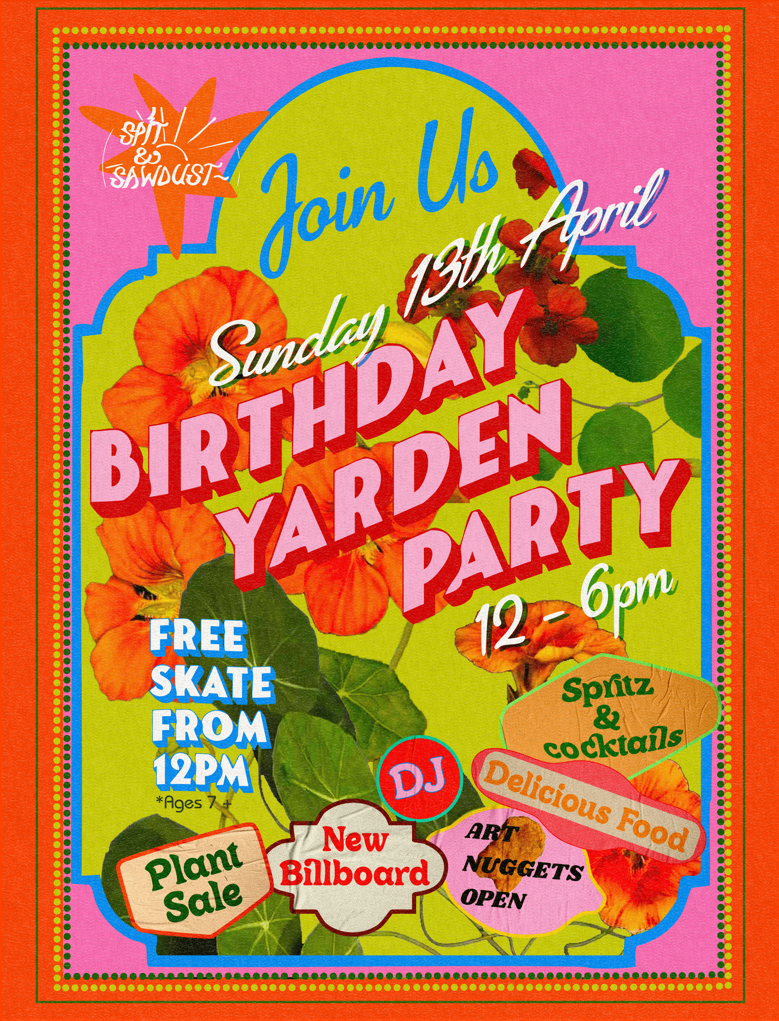 It's our Birthday! Join us Sunday 13th April
