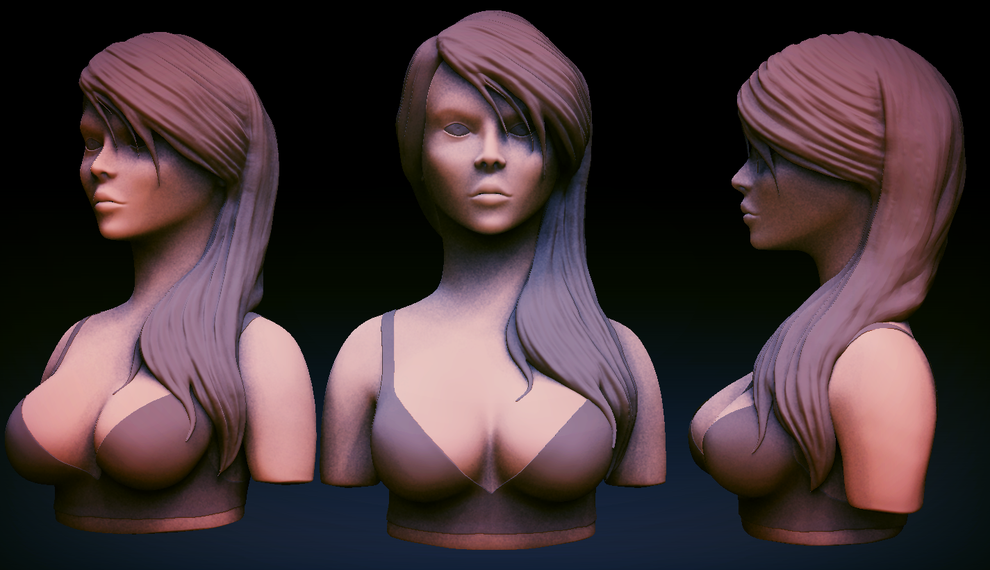 Vampire Burlesque Bust