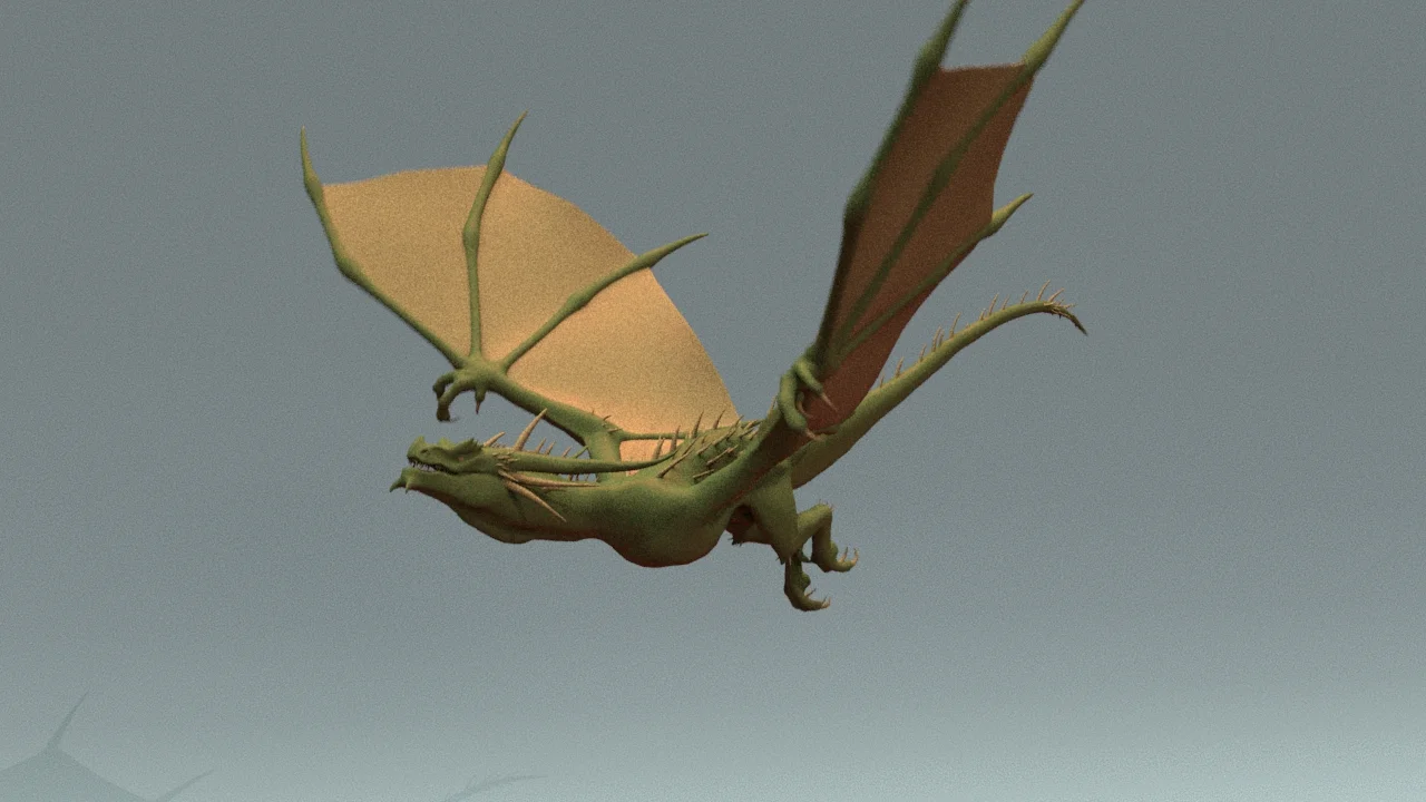 Dragon animation