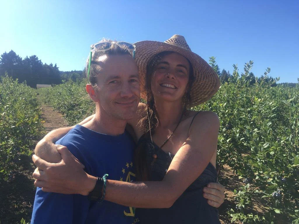Blueberries are best picked with buddies