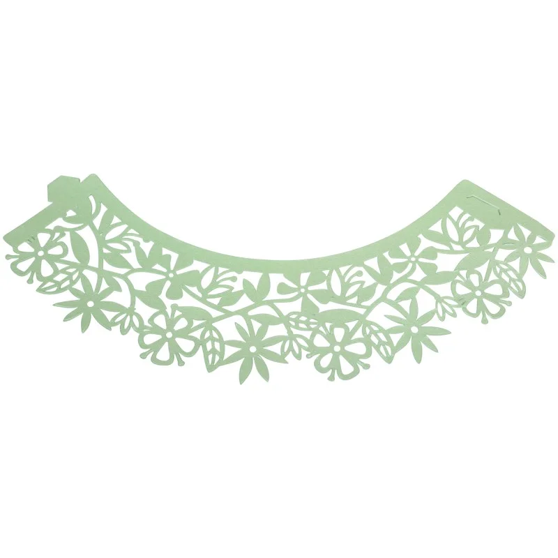 GRÜNER CUPCAKE  WRAPPERS (PK12)