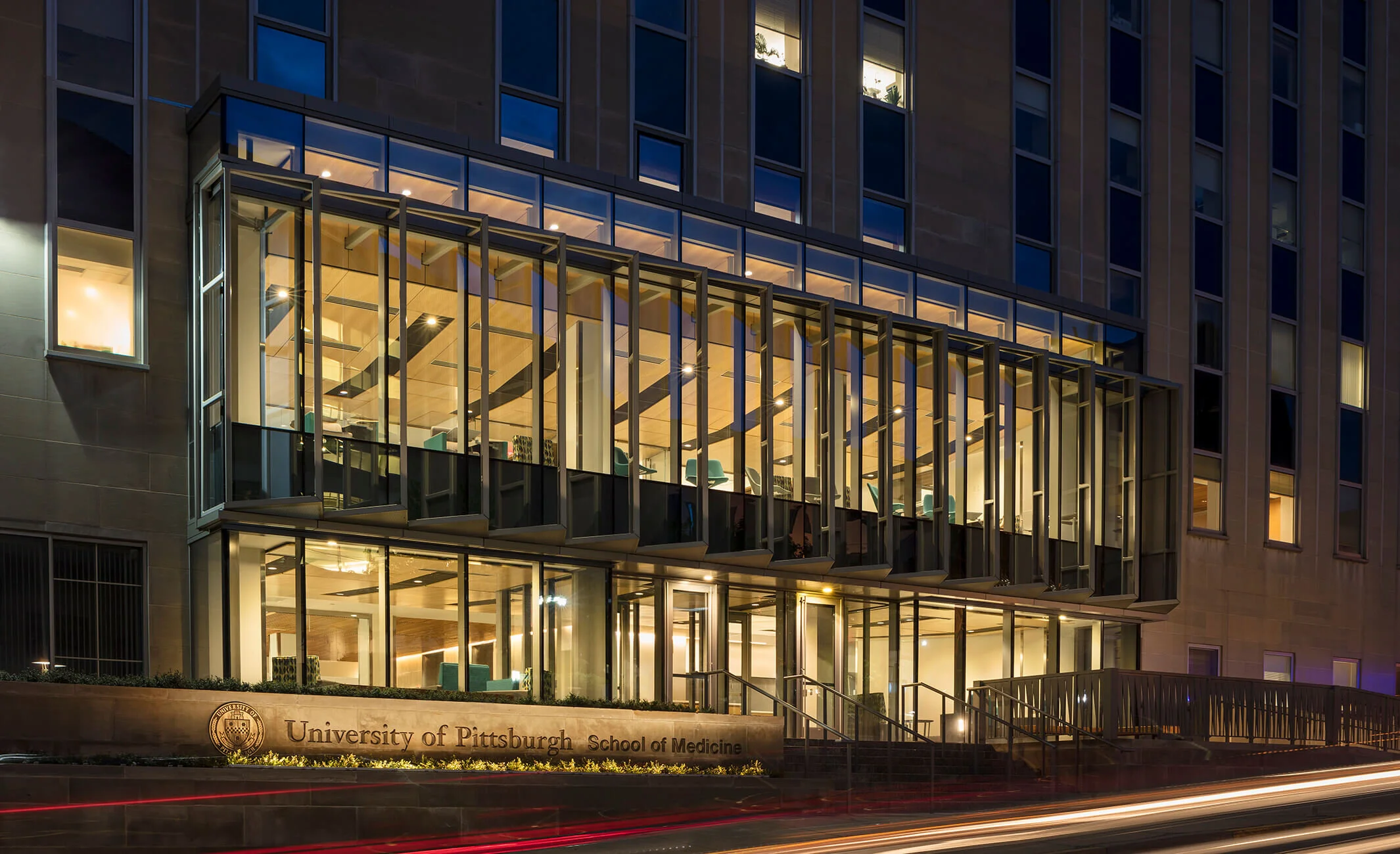 Addition and extensive remodel to highly ranked school of medicine. Kieran was an Architect on the planning and design phases of the project.