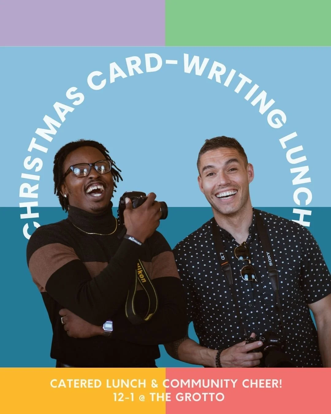 Want to help us send some cheer to our neighbors and those who support us during the holiday season? 

Join us for our annual card-writing sesh! 

Over a catered lunch, we'll write thank you notes to our favorite places in the Downtown York community