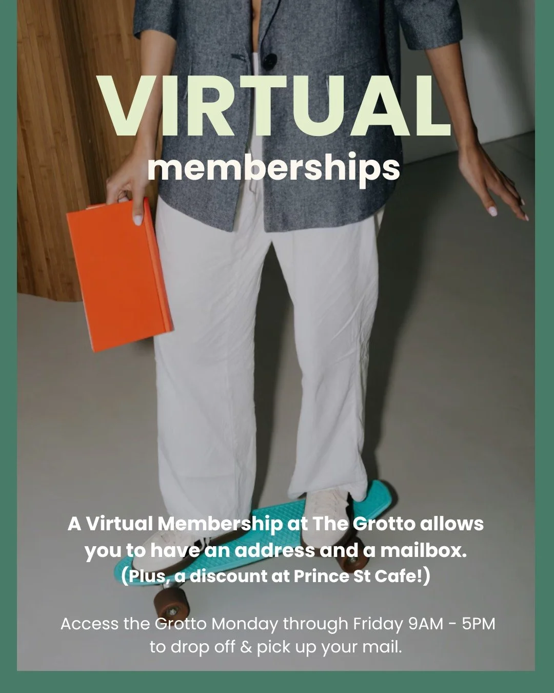 Preparing your business for the New Year? Starting something new? 
We got you! 

Snag a 🌀 virtual membership 🌀 so you can have an official business address &amp; mailbox! 

Need printing too? Add on our printing package which gives you access to ou
