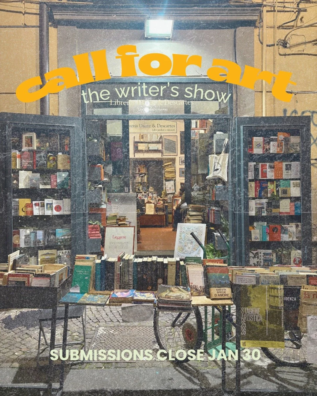 CALL for WRITERS 🖊📓
Tell us lies, tell us all your pretty lies (or perhaps your truth). 

We invite you to blur the line between what is said and what is meant for our upcoming Writer's Show. 

Submit your pieces that explore illusion, honesty, hal