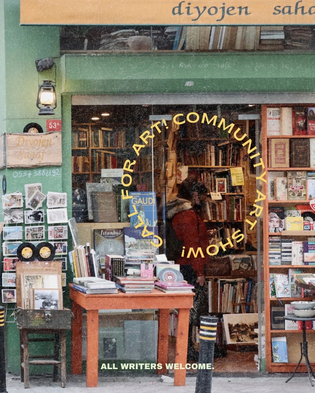 Psst! 👂

Only 10 days left to submit your writing for our writer's show! 

We invite you to send us writing that blurs the lines between what is said and what is meant. Submit your pieces to explore illusion, honesty, half truths, or whatever lives 