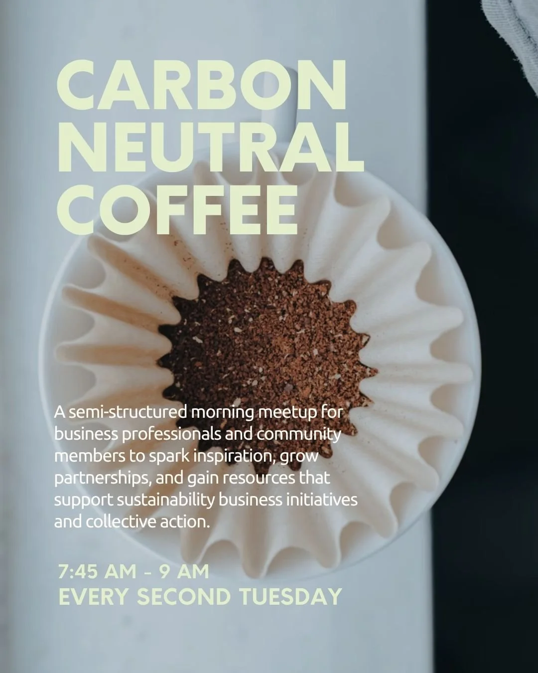 ☕Carbon Neutral Coffee☕