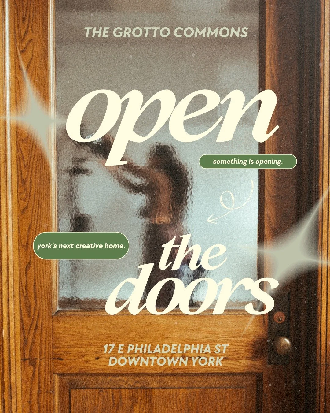 Something big is opening... ✨

You&rsquo;ve been here as we moved The Grotto to a whole new building. 

A building that needed A LOT of work...
With just a small crew. 
And frankly, a small budget. 

We (and you--the community!) have so many ideas...